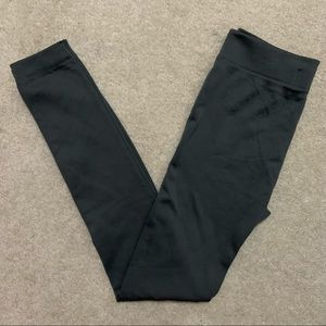 Gray Fleece Leggings